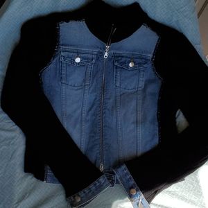 Denim Jacket/ Sweater